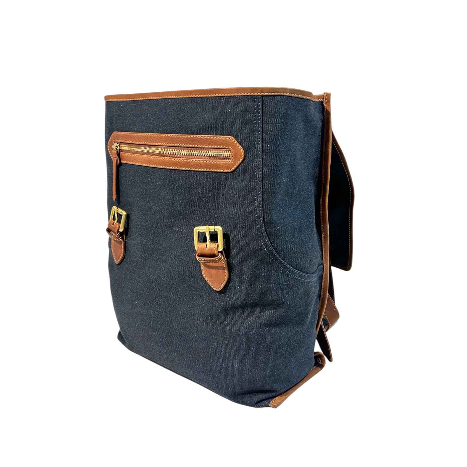 Dennim Backpack Blu02