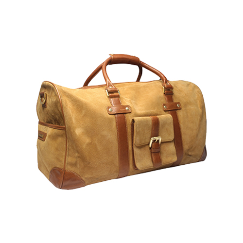 Suede Leather Duffle Bag03
