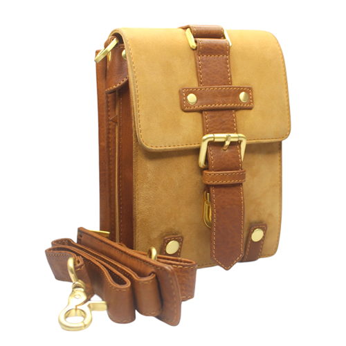 Suede Leather Sling Bag