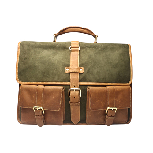 Suede Leather Premium Executive Bag